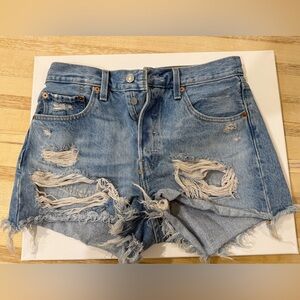 501 High Rise Shorts